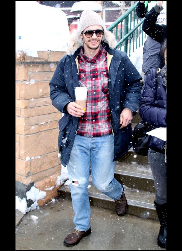 James Franco au Festival du Film de Sundance dans l'Utah, le 23 janvier 2010