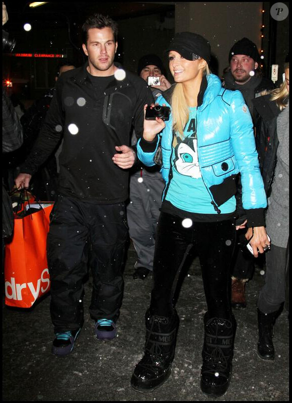 Paris Hilton au Festival du Film de Sundance dans l'Utah, le 23 janvier 2010