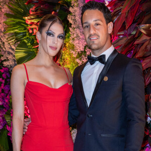 Exclusif -  Iris Mittenaere et son compagnon Diego El Glaoui - L'association "Children of Africa" dont Madame Dominique Ouattara (Première dame de Côte d'Ivoire) est présidente organise le dîner de gala sur le thème Africa is the Future à Abidjan donné au profit de la création d'un foyer d'accueil pour ls femmes victimes de violences et la reconstruction de la Case des Enfants. Diner de gala spécialement conçu par le Chef Trois Étoiles Y.Alleno et la Cheffe Ivoirienne P.Gilbert, spectacle présenté par K.Touré et Y.Zogbo, voyage dans le futur avec les ballets de Georges Momboye et nles grandes stars africaines du 21 ème Siècle. Vente aux enchères animée par Maître Julien-Vincent Brunie de chez Christie's et Maître Jean-Noël Sampah. Hotel Sofitel Ivoire à Abidjan le 11 mars 2022 © Olivier Borde / Bestimage