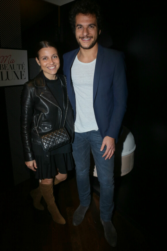 Amir (The Voice 3) et sa femme Lital - Soirée de lancement du nouveau site "Ma Beauté Luxe" à l'Elyseum à Paris, le 16 mars 2016. © CVS/Bestimage