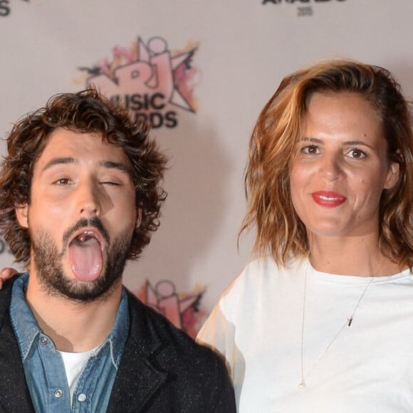 Laure Manaudou et son compagnon Jérémy Frérot - Arrivées à la 17ème cérémonie des NRJ Music Awards 2015 au Palais des Festivals à Cannes, le 7 novembre 2015. © Rachid Bellak/Bestimage