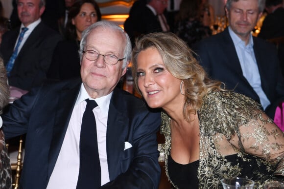 Exclusif - David de Rothschild, Natacha Dassault - Soirée de gala des 50 ans de la Fondation Claude Pompidou à l'Hôtel Marcel Dassault à Paris le 12 avril 2022. @Rachid Bellak / LMS / Bestimage