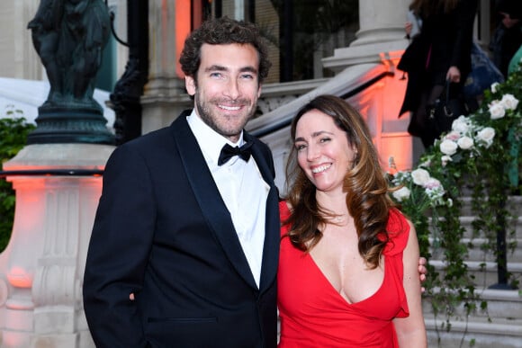 Martin Kretz et sa femme Eve von Romberg - Soirée de gala des 50 ans de la Fondation Claude Pompidou à l'Hôtel Marcel Dassault à Paris le 12 avril 2022. @Rachid Bellak / LMS / Bestimage