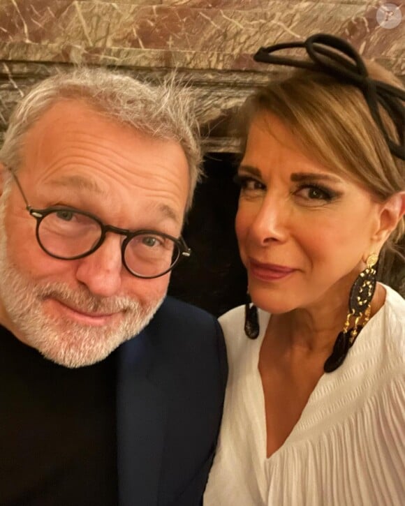 Laurent Ruquier et Helene in Paris, Instagram