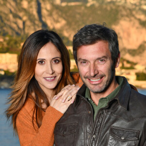 Exclusif - Prix Spécial - Franck Semonin et Fabienne Carat durant le tournage du double épisode final de "Section de recherches" à Nice, diffusé le 21 avril sur TF1. © Bruno Bebert / Bestimage