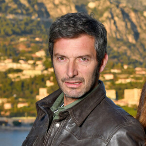 Exclusif - Franck Semonin et Fabienne Carat durant le tournage du double épisode final de "Section de recherches" à Nice, diffusé le 21 avril sur TF1.  © Bruno Bebert / Bestimage