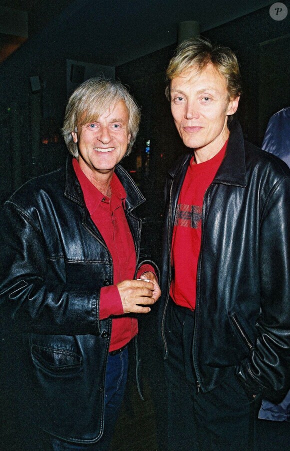 Dave et son mari Patrick Loiseau au Nobu en 2002
