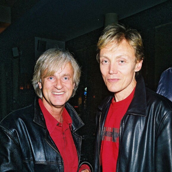 Dave et son mari Patrick Loiseau au Nobu en 2002