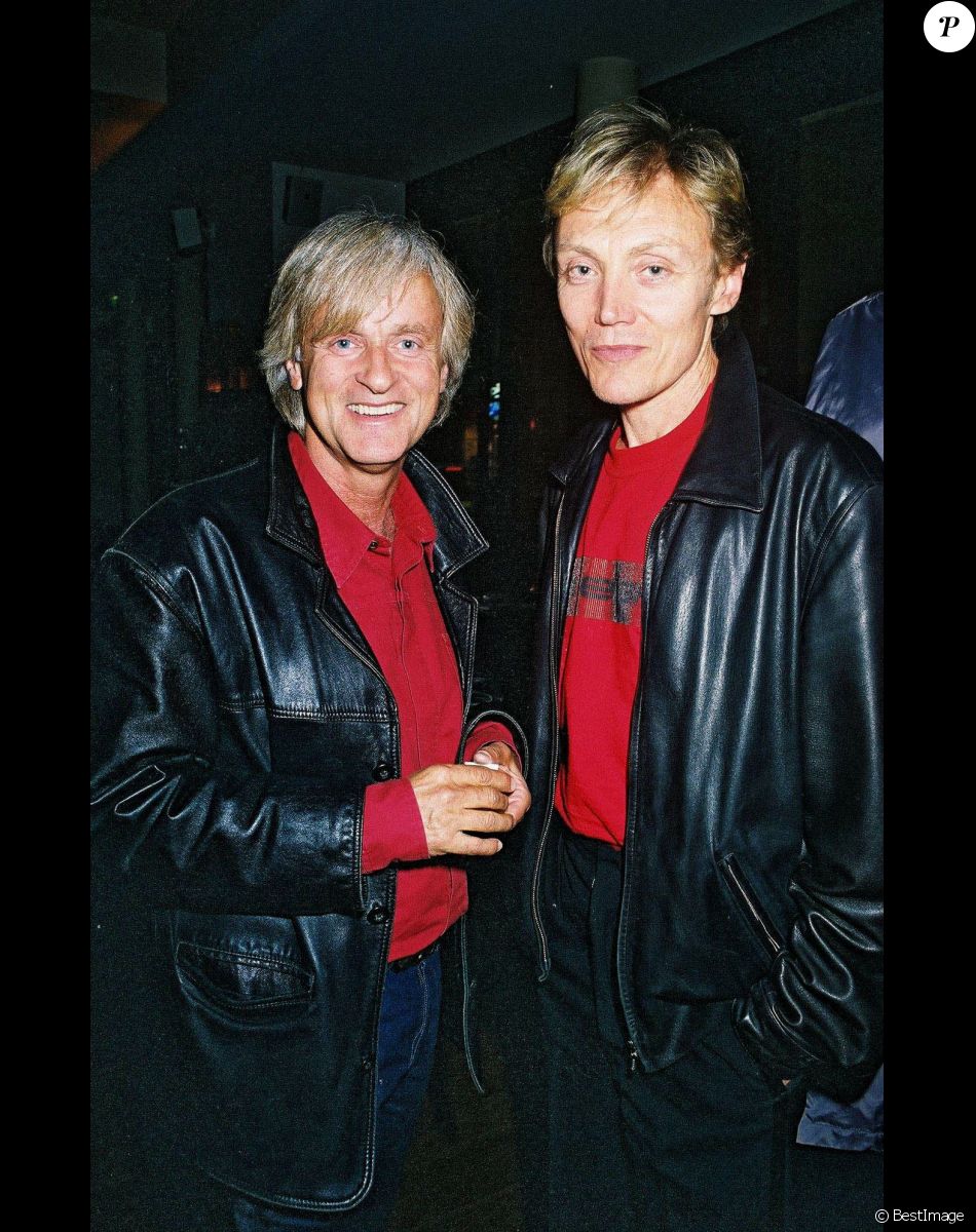 Dave et son mari Patrick Loiseau au Nobu en 2002