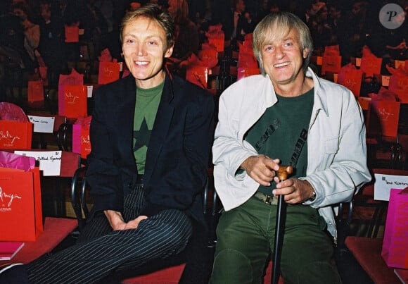Dave et Patrick Loiseau au défilé Balmain en 2002