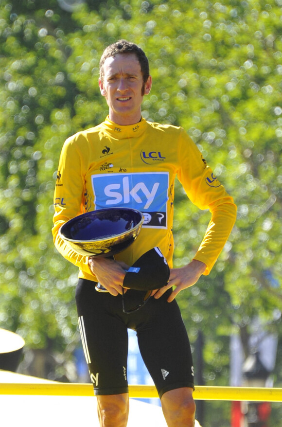 Bradley Wiggins sur le Tour de France.