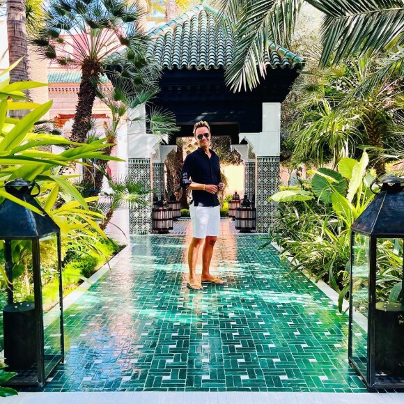 Cyril Féraud en vacances au Maroc