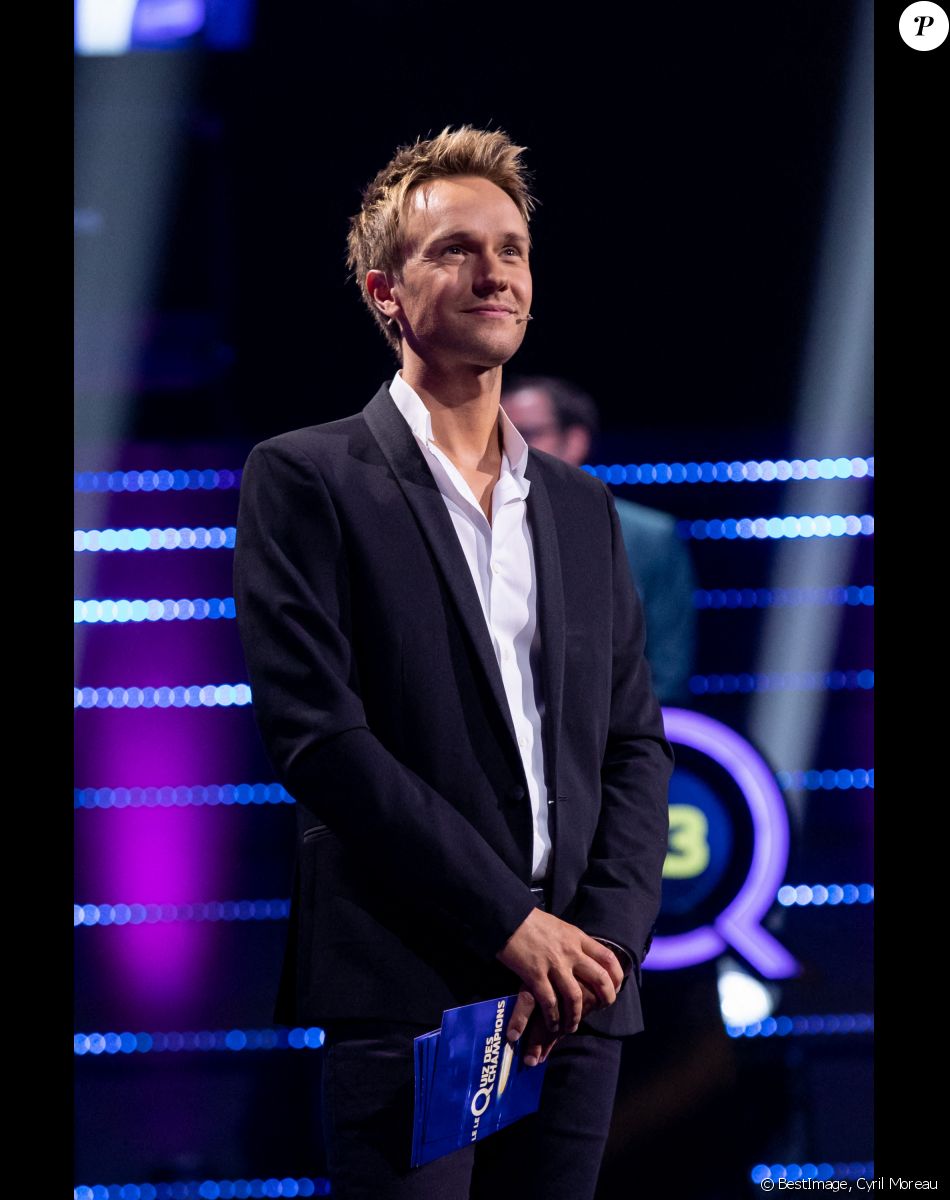 Exclusif - Cyril Féraud - Enregistrement de l'émission "Le Quiz des Champions" présentée par C.Féraud, et diffusée le 9 octobre à 21h05 sur France 2 © Cyril Moreau / Bestimage