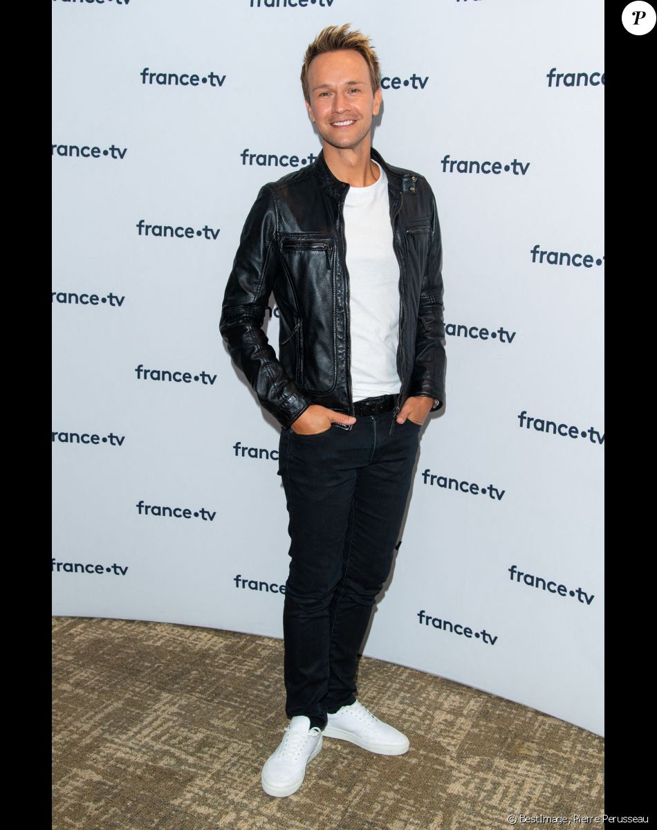 Cyril Féraud lors du photocall dans le cadre de la conférence de presse de France Télévisions au Pavillon Gabriel à Paris, France. © Pierre Perusseau/Bestimage