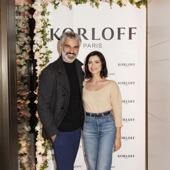 François Vincentelli et sa compagne Alice Dufour - Réouverture de la boutique de joaillerie "Korloff", rue de la Paix à Paris le 24 octobre 2019. © Jack Tribeca/Bestimage