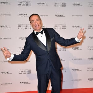 Jean-Claude Van Damme - Présentation de la série "Jean-Claude Van Johnson" par Amazon TV au cinéma Le Grand Rex à Paris. © Veeren/Bestimage 