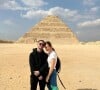Elsa Bois en vacances en Egypte avec Michou