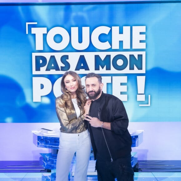 Exclusif - Delphine Wespiser, Cyril Hanouna - Enregistrement de l'émission "Touche Pas à Mon Poste (TPMP)", diffusée en direct sur C8 le 31 mars © Jack Tribeca / Bestimage 