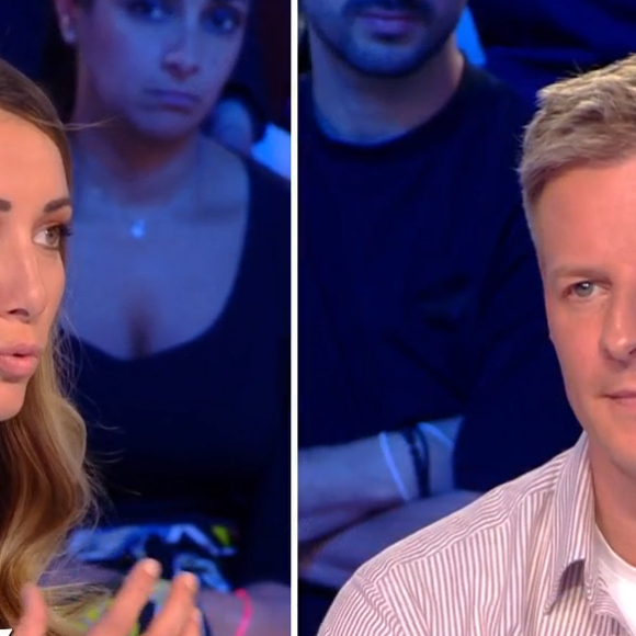 Matthieu Delormeau et Delphine Wespiser s'expliquent sur le plateau de "Touche pas à mon poste"