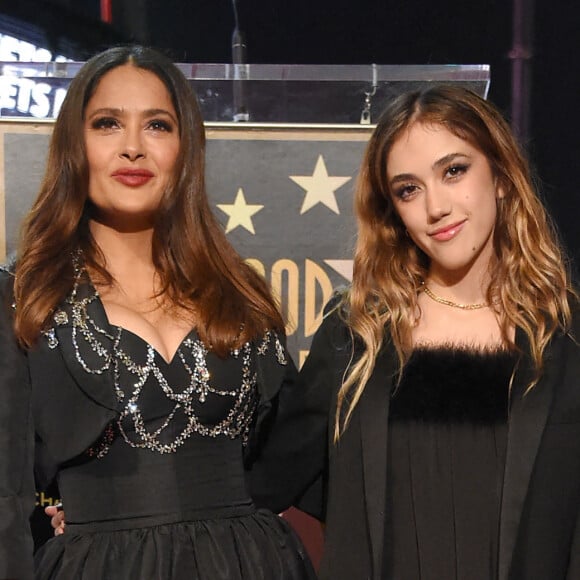Salma Hayek et Valentina Paloma Pinault à la soirée Hollywood Walk of Fame à Hollywood.
