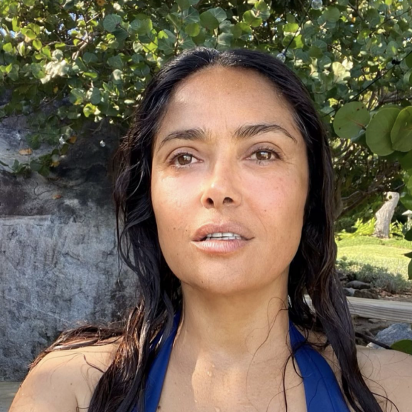 Salma Hayek sur Instagram. Le 30 janvier 2022.