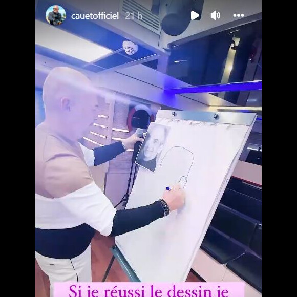 Cauet reçoit des surprises pour son anniversaire le 27 avril 2022, chez NRJ