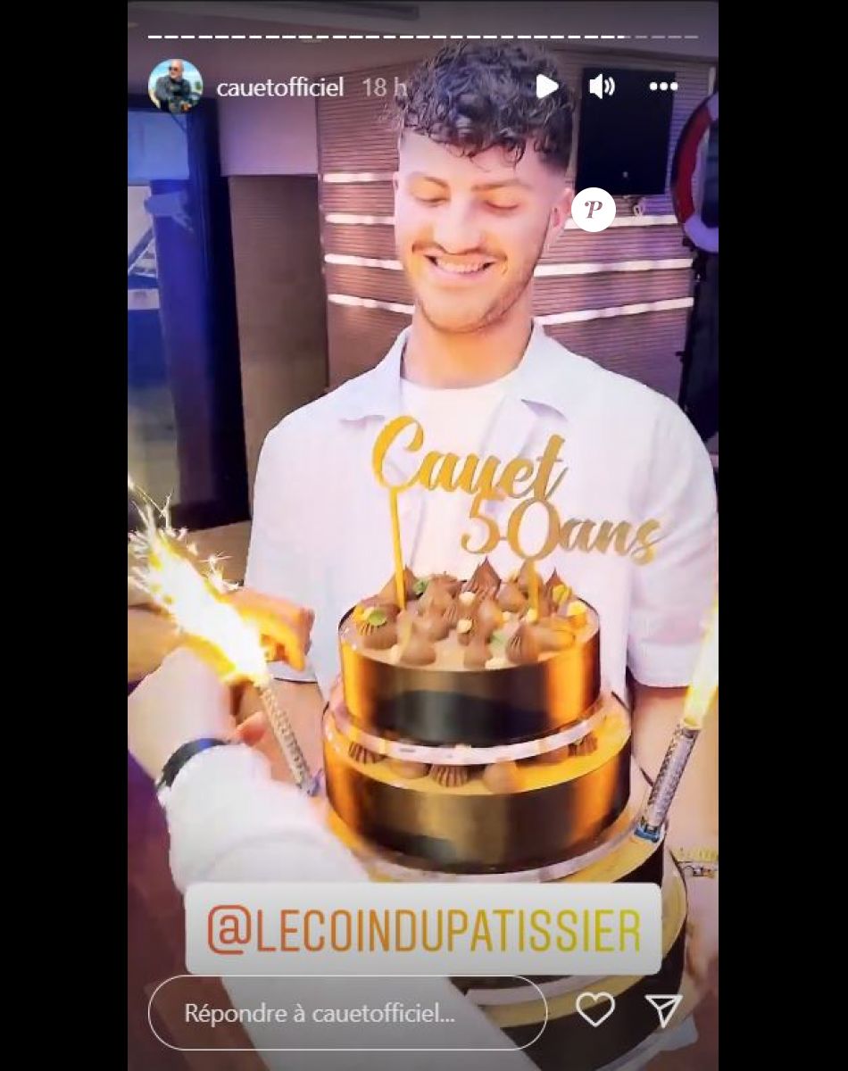 Cauet reçoit des surprises pour son anniversaire le 27 avril 2022, chez NRJ