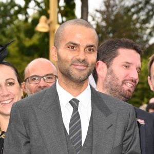 Tony Parker - 100 ème édition du Qatar Prix de l'Arc de Triomphe à L'hippodrome ParisLongchamp à Paris. © Guirec Coadic / Bestimage 