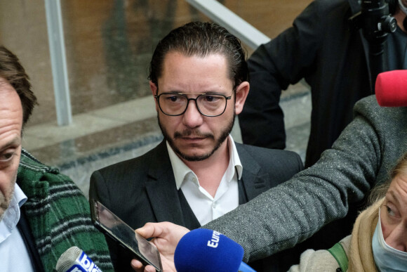 L'avocat de Cédric Jubillar, Jean-Baptiste Alary, devant le tribunal de Toulouse le 11 février 2022