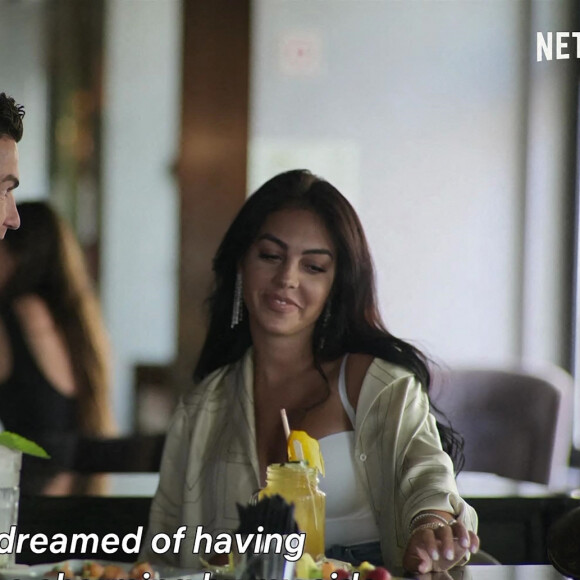 Images de la série Netflix "I'm Georgina" avec Georgina Rodriguez (la compagne de Ronaldo).