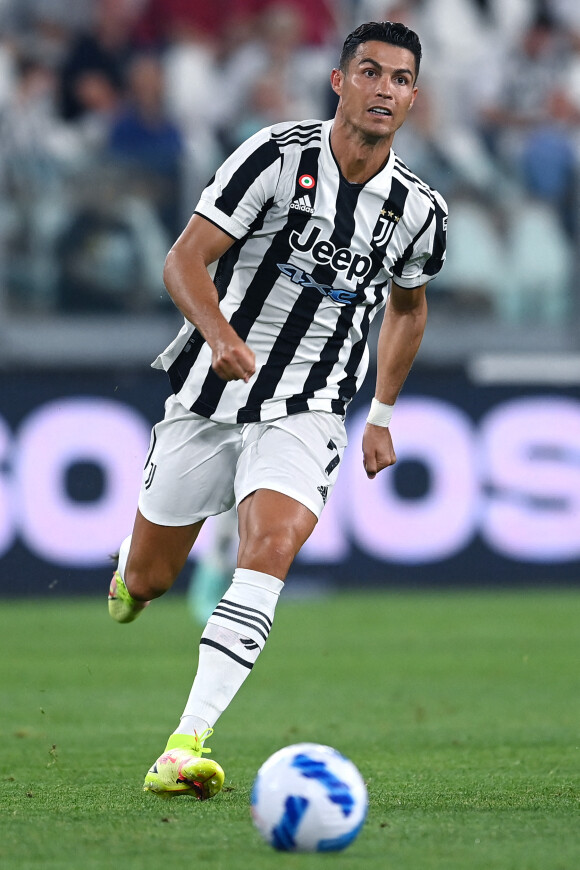 Cristiano Ronaldo - La Juventus de Turin bat l'équipe d'Atalanta (3-1) en match amical à Turin © Image Sport / Panoramic / Bestimage