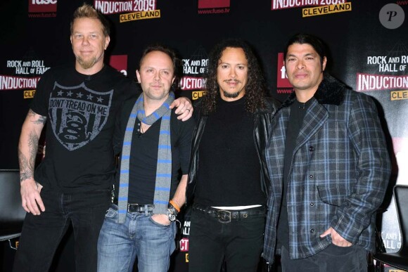 Le groupe Metallica très inquiet après la disparition d'une fan le 17 octobre 2009 !