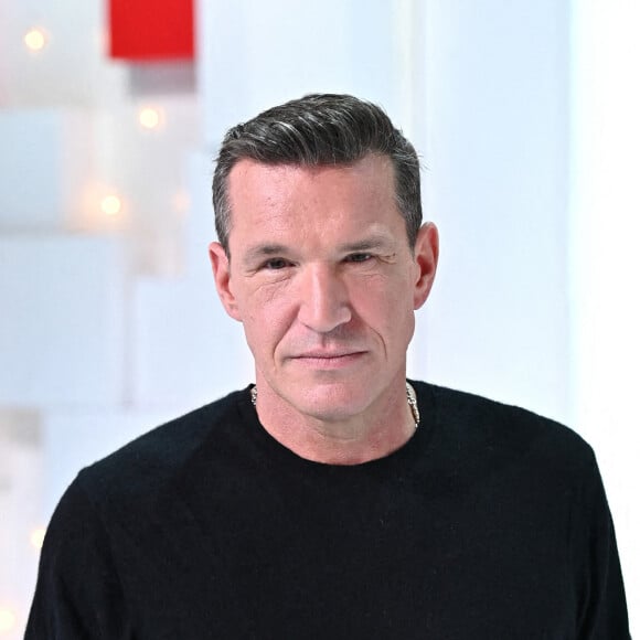 Exclusif - Benjamin Castaldi lors de l'enregistrement de l'émission "Vivement Dimanche spéciale Yves Montand" au Studio Gabriel à Paris, présentée par M.Drucker et diffusée le 14 novembre sur France 2. Le 28 octobre 2021 © Guillaume Gaffiot / Bestimage 