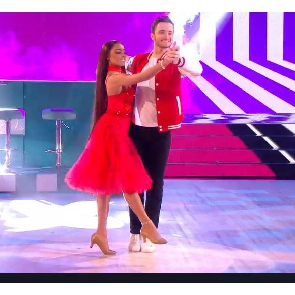 Wejdene et Samuel Texier dans "Danse avec les stars 2021", le 15 octobre, sur TF1