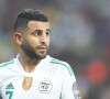 Riyad Mahrez - Coupe d'Afrique des nations de football 2021 "Algérie - Guinée Equatoriale (0-1)" au stade Japoma, le 16 janvier 2022. © Ulrik Pedersen/Cal Sport Media/Zuma Press/Bestimage