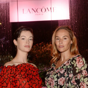 Dorcas Coppin, Vanessa Demouy Soirée Lancôme pour célébrer la nouvelle communication du parfum Iconique "La Vie est Belle" à l'hôtel Mona Bismarck à Paris le 12 septembre 2018.