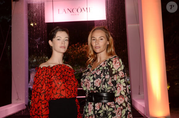Dorcas Coppin, Vanessa Demouy Soirée Lancôme pour célébrer la nouvelle communication du parfum Iconique "La Vie est Belle" à l'hôtel Mona Bismarck à Paris le 12 septembre 2018.