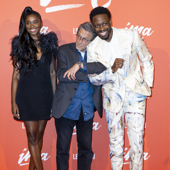 Karidja Touré, Nils Tavernier, Dadju - Avant-première du film "Ima" au cinéma Gaumont Champs-Élysées à Paris le 5 mai 2022. © Cyril Moreau/Bestimage