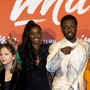 Nils Tavernier, Joss Stinson, Karidja Touré, Dadju et sa maman Dalida, Nick Mukoko - Avant-première du film "Ima" au cinéma Gaumont Champs-Élysées à Paris le 5 mai 2022. © Cyril Moreau/Bestimage