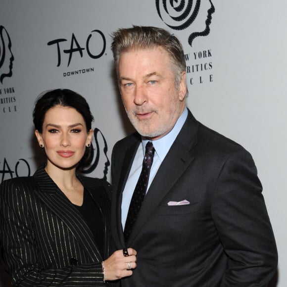 Hilaria Baldwin, Alec Baldwin - Les célébrités assistent à la cérémonie des "NY Film Critics Circle Awards" à New York.