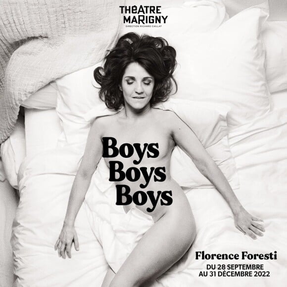 Boys, boys, boys le nouveau spectacle de Florence Foresti