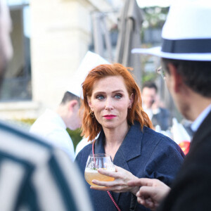 Exclusif - Audrey Fleurot à la soirée de réouverture du Rooftop de l'hôtel The Peninsula Paris le 10 mai 2022. © Rachid Bellak / Bestimage 
