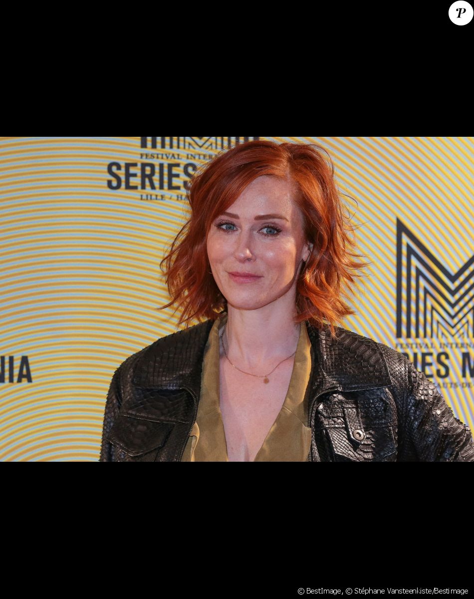 Audrey Fleurot lors du Festival Séries Mania (festival international consacré aux séries télévisées du monde entier) à Lille, France, le 19 mars 2022. © Stéphane Vansteenkiste/Bestimage