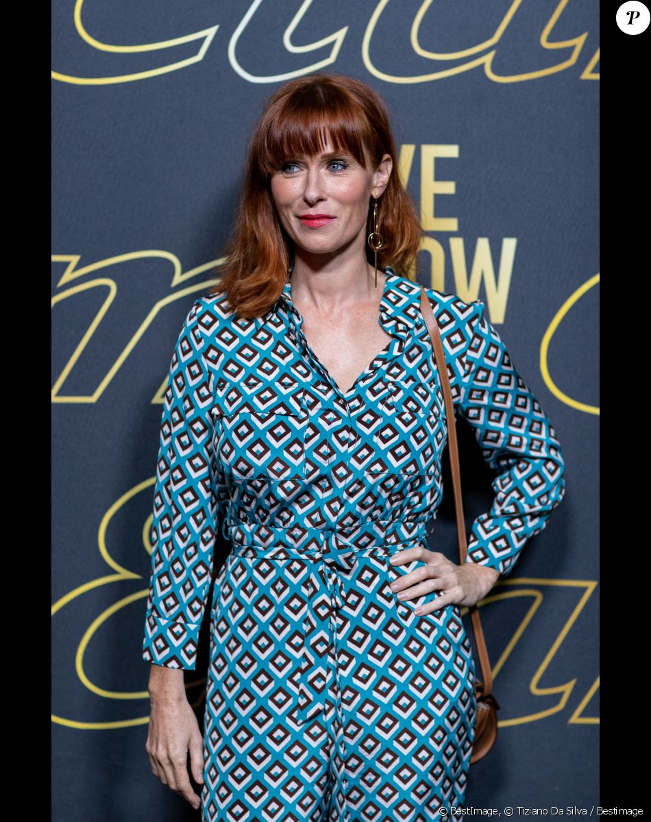 Audrey Fleurot - Photocall du défilé Etam Live Show 2021 à l'Opéra Garnier à Paris le 4 octobre 2021. © Tiziano Da Silva / Bestimage