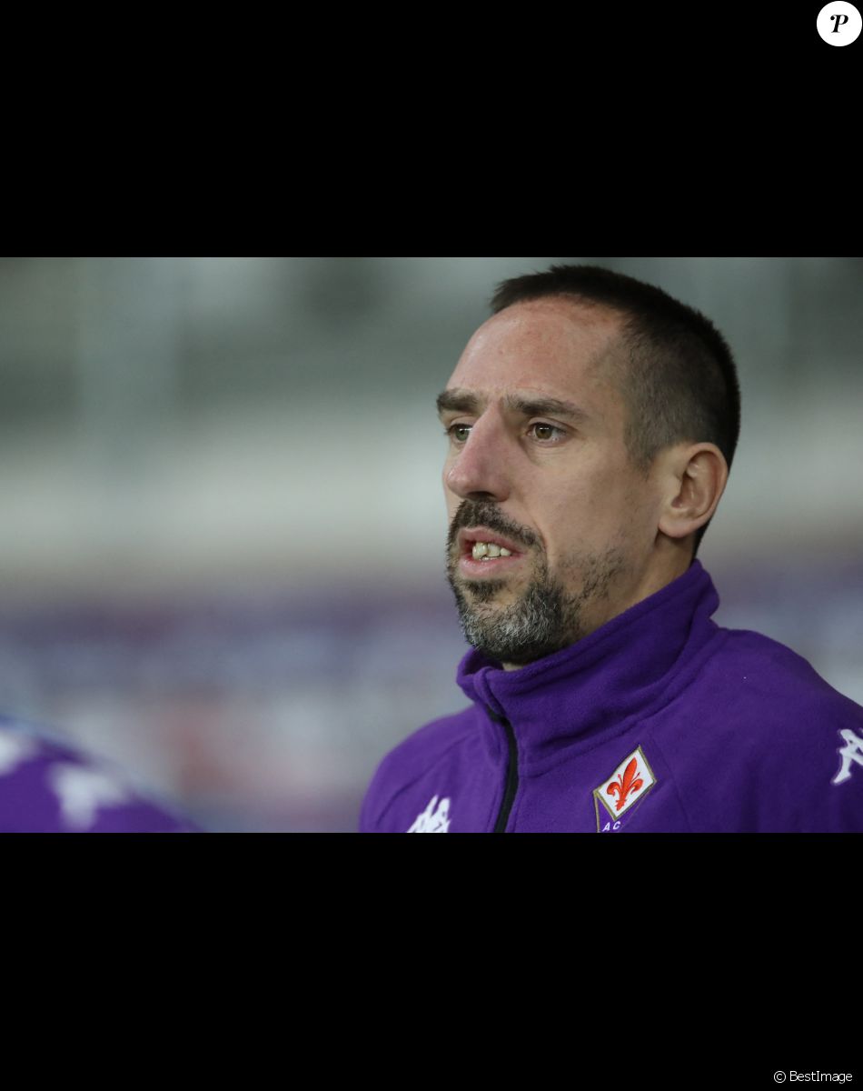 Franck Ribery à l'entrainement avant le match Turin Vs Fiorentina.