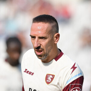 Franck Ribéry fait sa première apparition sous le maillot de la Salernitana lors du match de Serie A l'opposant au Torino au stade Olympique de Turin, Italie. © Reporter Torino/LPS/Zuma Press/Bestimage
