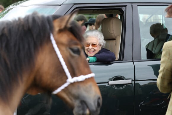 Elizabeth II au Royal Windsor Horse Show le 13 mai 2022. Photo by Stephen Lock/i-Images/ABACAPRESS.COM