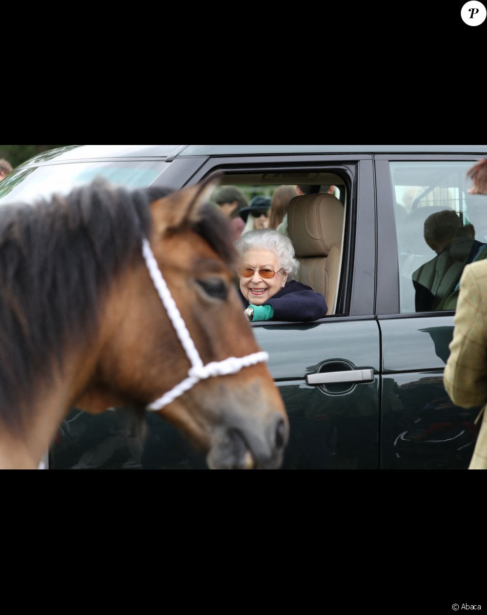 Elizabeth II au Royal Windsor Horse Show le 13 mai 2022. Photo by Stephen Lock/i-Images/ABACAPRESS.COM