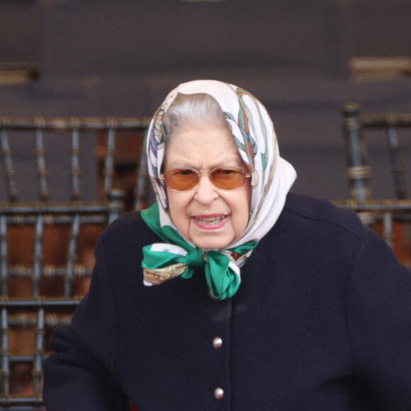 Elizabeth II au Royal Windsor Horse Show le 13 mai 2022.. Photo by Stephen Lock/I-Images/ABACAPRESS.COM