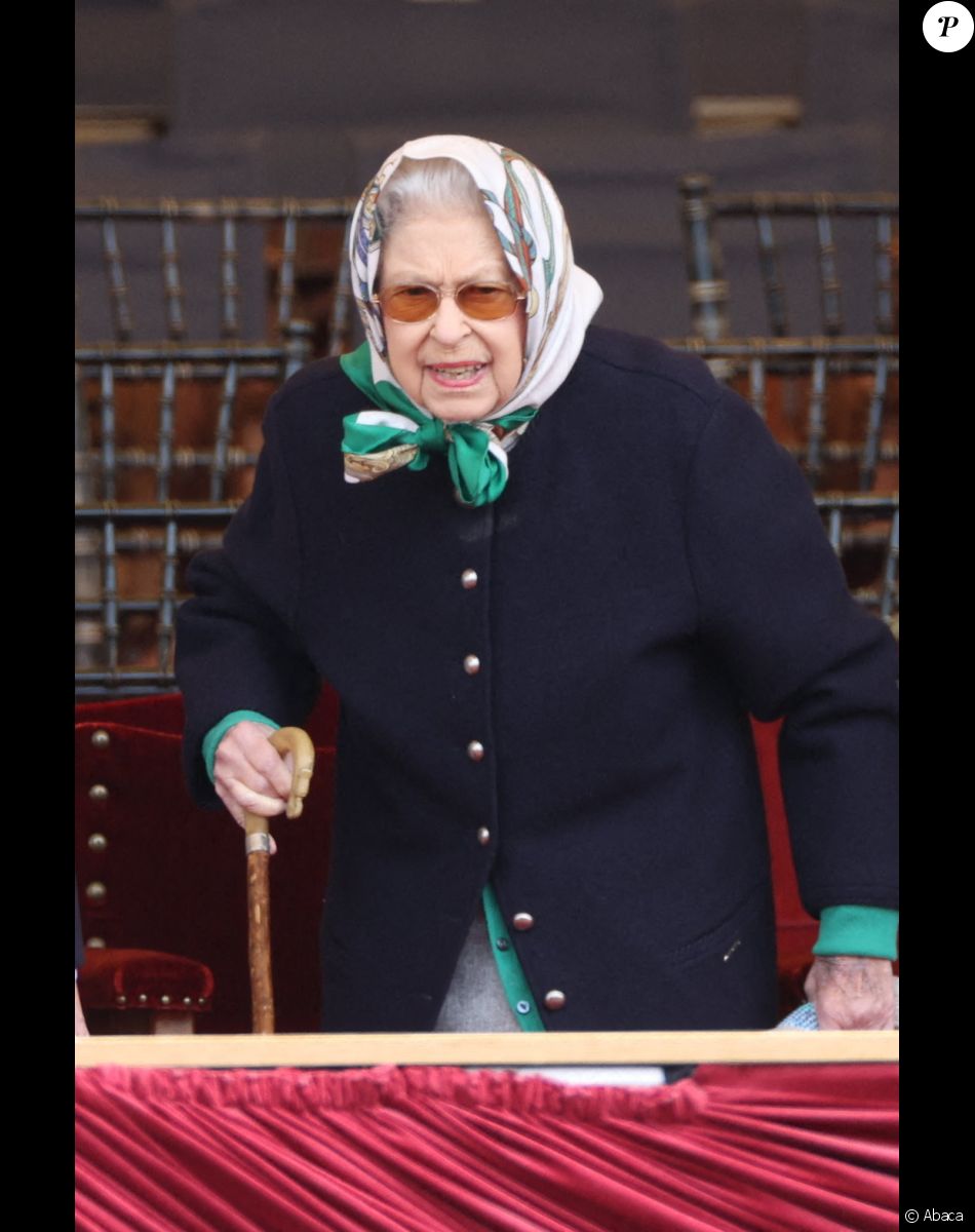 Elizabeth II au Royal Windsor Horse Show le 13 mai 2022.. Photo by Stephen Lock/I-Images/ABACAPRESS.COM